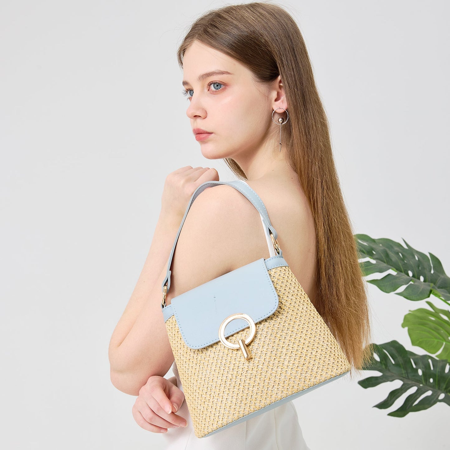 Solva™ | Elegant Strå Taske