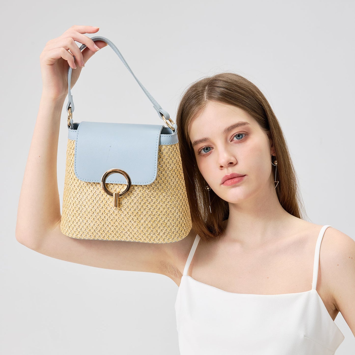 Solva™ | Elegant Strå Taske