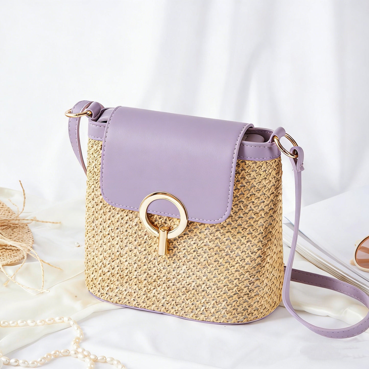 Solva™ | Elegant Strå Taske
