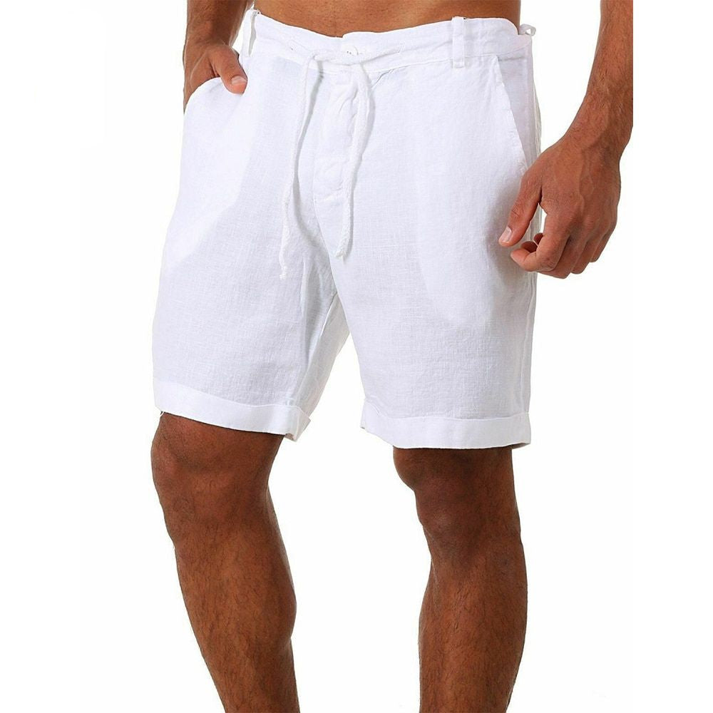 Sander™ | Casual Sommershorts i Hør & Bomuld