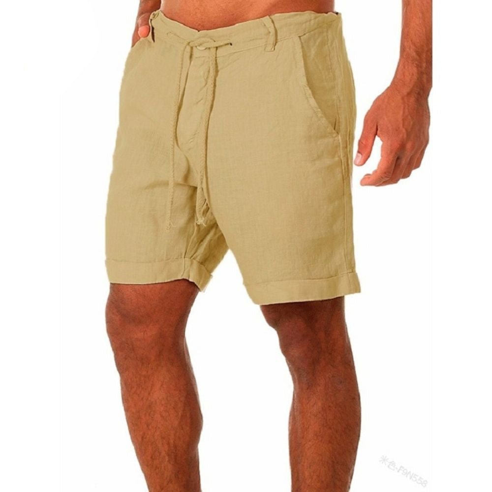 Sander™ | Casual Sommershorts i Hør & Bomuld