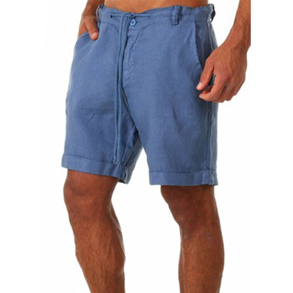 Sander™ | Casual Sommershorts i Hør & Bomuld