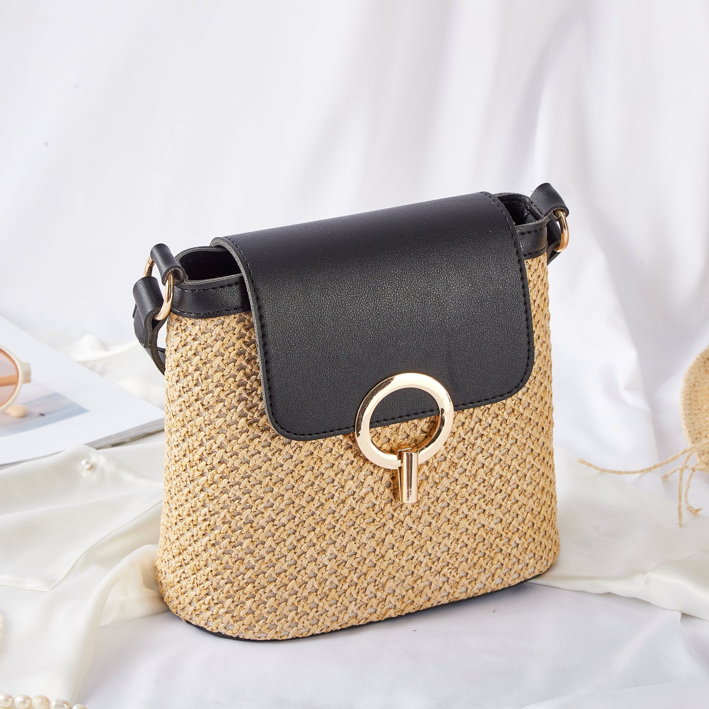 Solva™ | Elegant Strå Taske