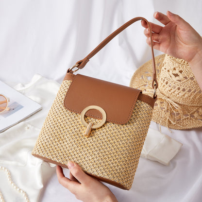 Solva™ | Elegant Strå Taske